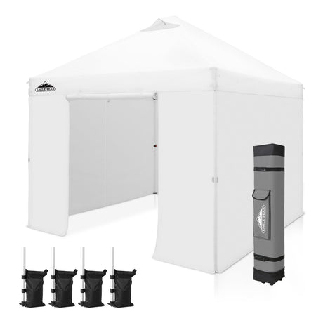 10' x 10' MarketPlace Canopies with Four Sidewall_MP100SW4 - Eagle Peak Canopy and Outdoor Products