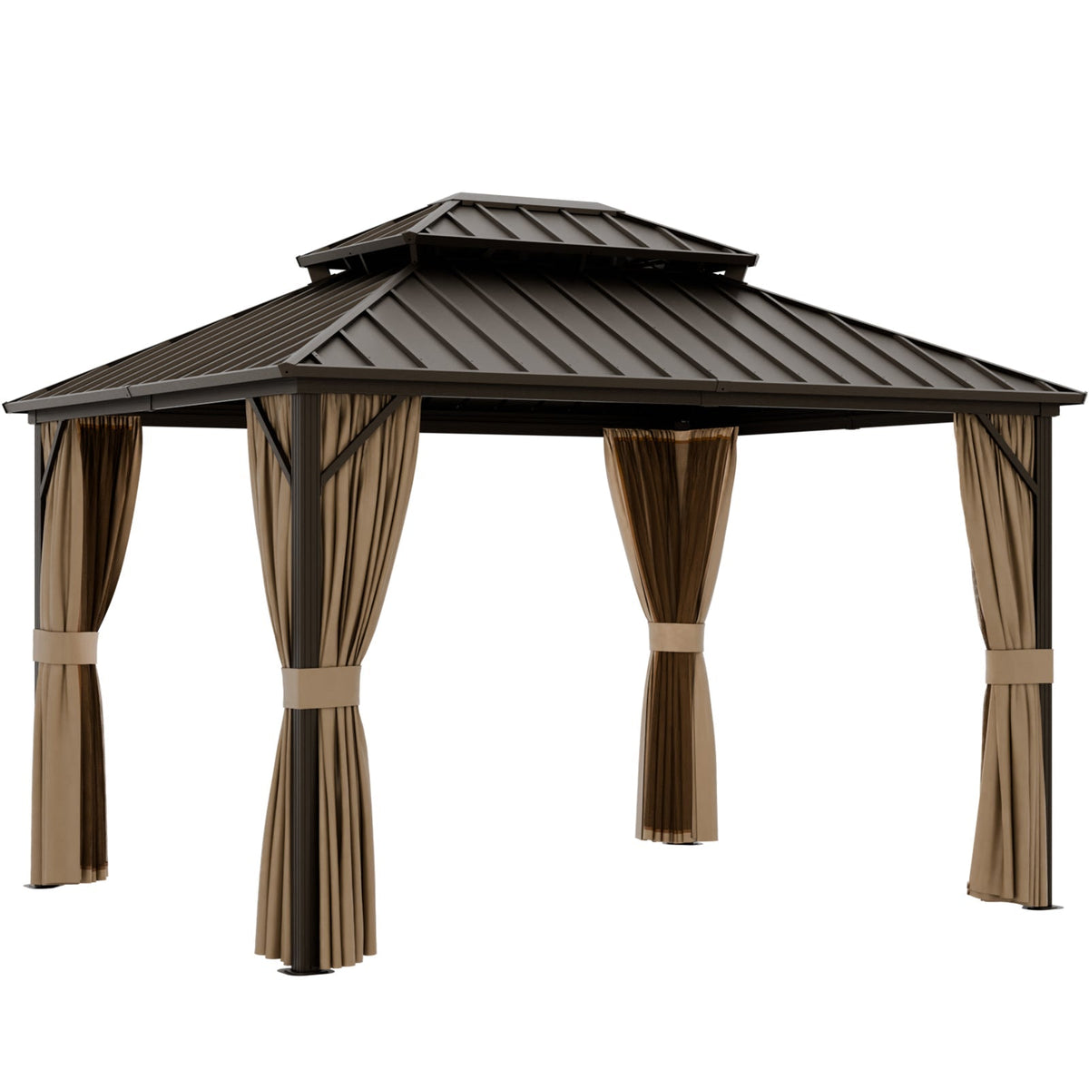 12x10 Hardtop Gazebo_GB01-120MW - Eagle Peak Custom Canopy Tent