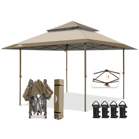13x13 STRAIGHT LEG CANOPY E169 ( DOUBLE TWIST EARLY 2016+) - Eagle Peak