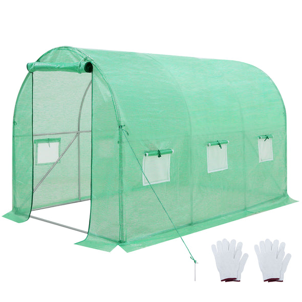 10 x 7 x 7 ft Tunnel Greenhouse_GHT70