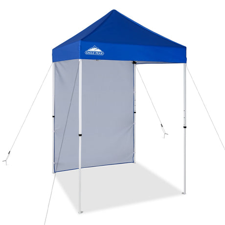 5' x 5'Canopy with One Sunwall_E25SW1 - Eagle Peak Canopy and Outdoor Products