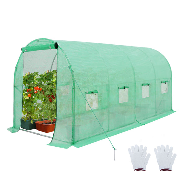 13 x 7 x 7 ft Tunnel Greenhouse_GHT91