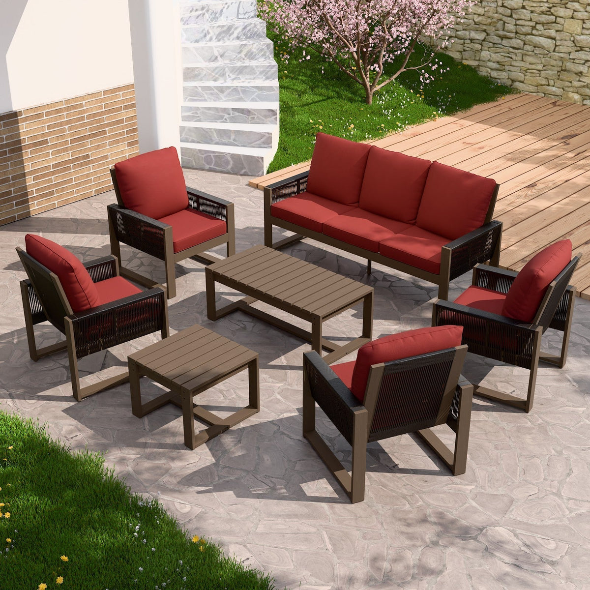 Natural Ceder Outdoor Furniture - Eagle Peak Custom Canopy Tent