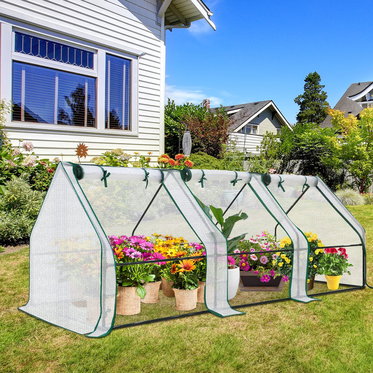 Tunnel Greenhouses - Eagle Peak Canopy and Outdoor Products