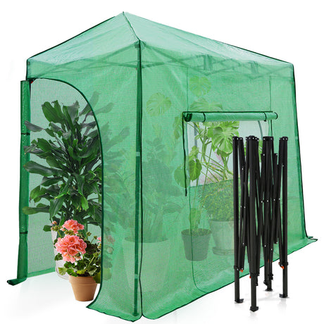 Easy Setup 10x5 Portable Lean to Pop Up Greenhouse