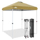 6.6x6.6 Pop Up Canopy Tent Easy Up Canopy Outdoor