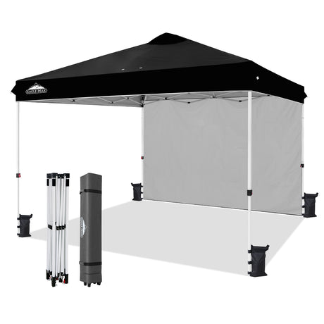 12x12 Pop Up Canopy Tent with 1 Sidewall