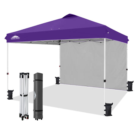 12x12 Pop Up Canopy Tent with 1 Sidewall