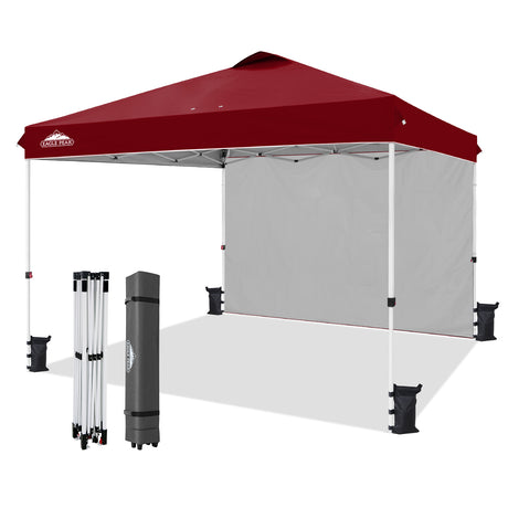 12x12 Pop Up Canopy Tent with 1 Sidewall