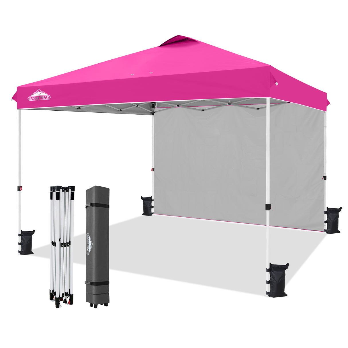 12x12 Pop Up Canopy Tent with 1 Sidewall