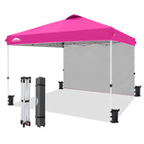 12x12 Pop Up Canopy Tent with 1 Sidewall