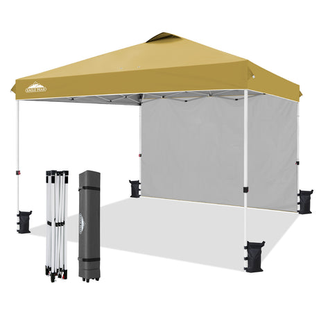 12x12 Pop Up Canopy Tent with 1 Sidewall