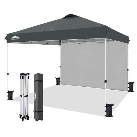 12x12 Pop Up Canopy Tent with 1 Sidewall