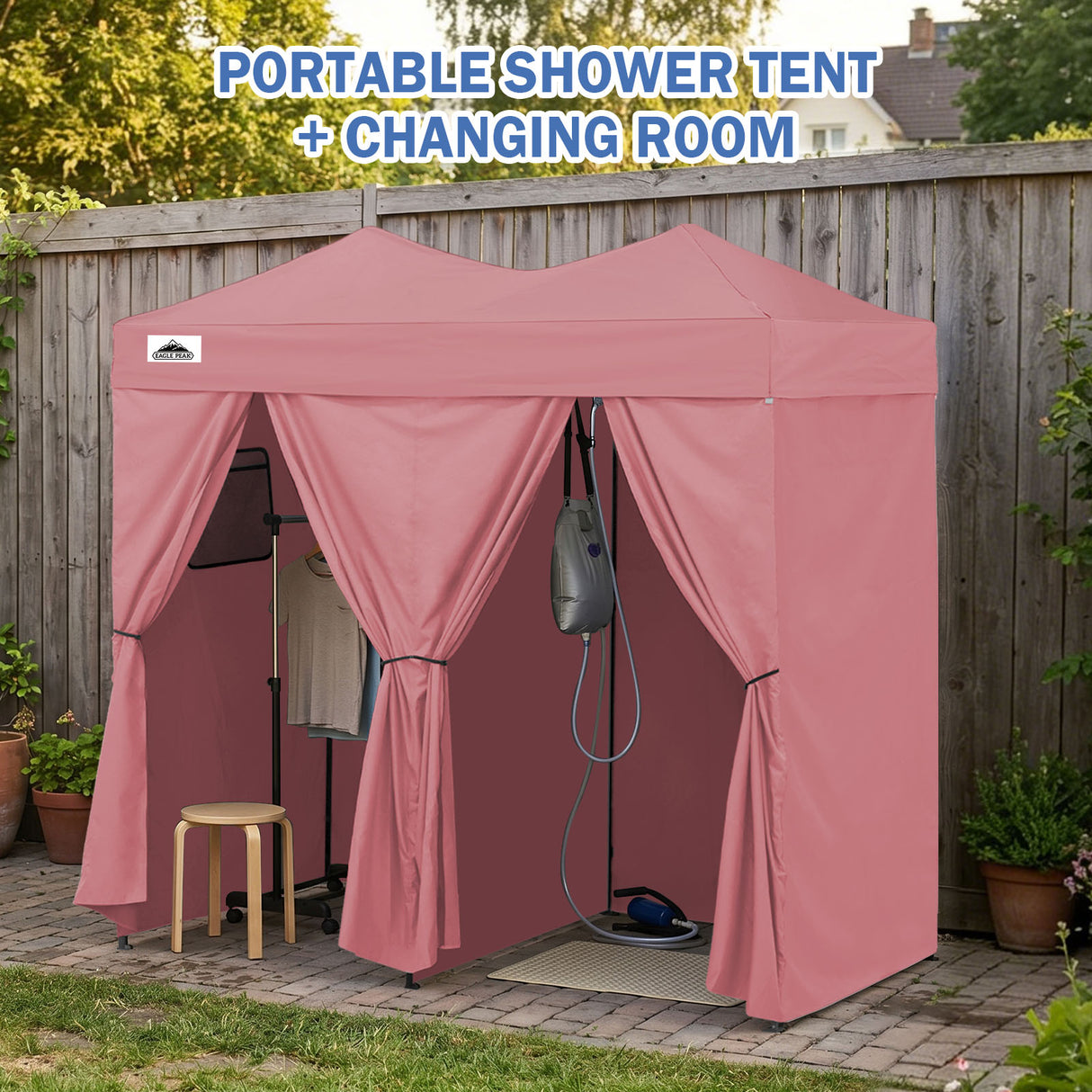 Outdoor Pop Up Changing Room 8x4 ft