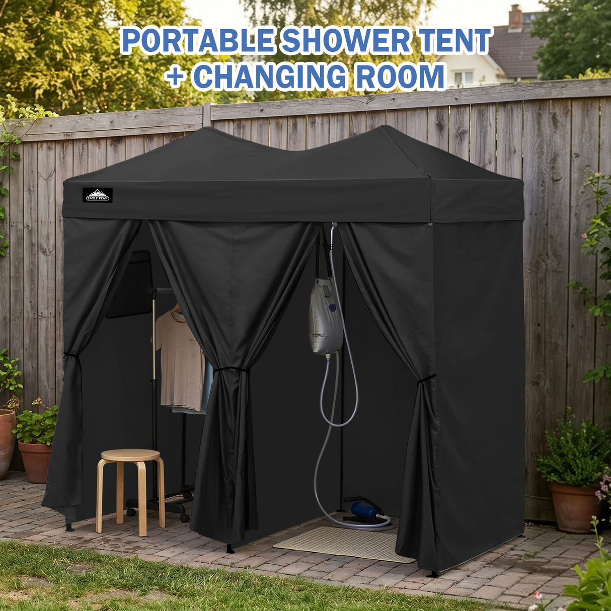 Outdoor Pop Up Changing Room 8x4 ft