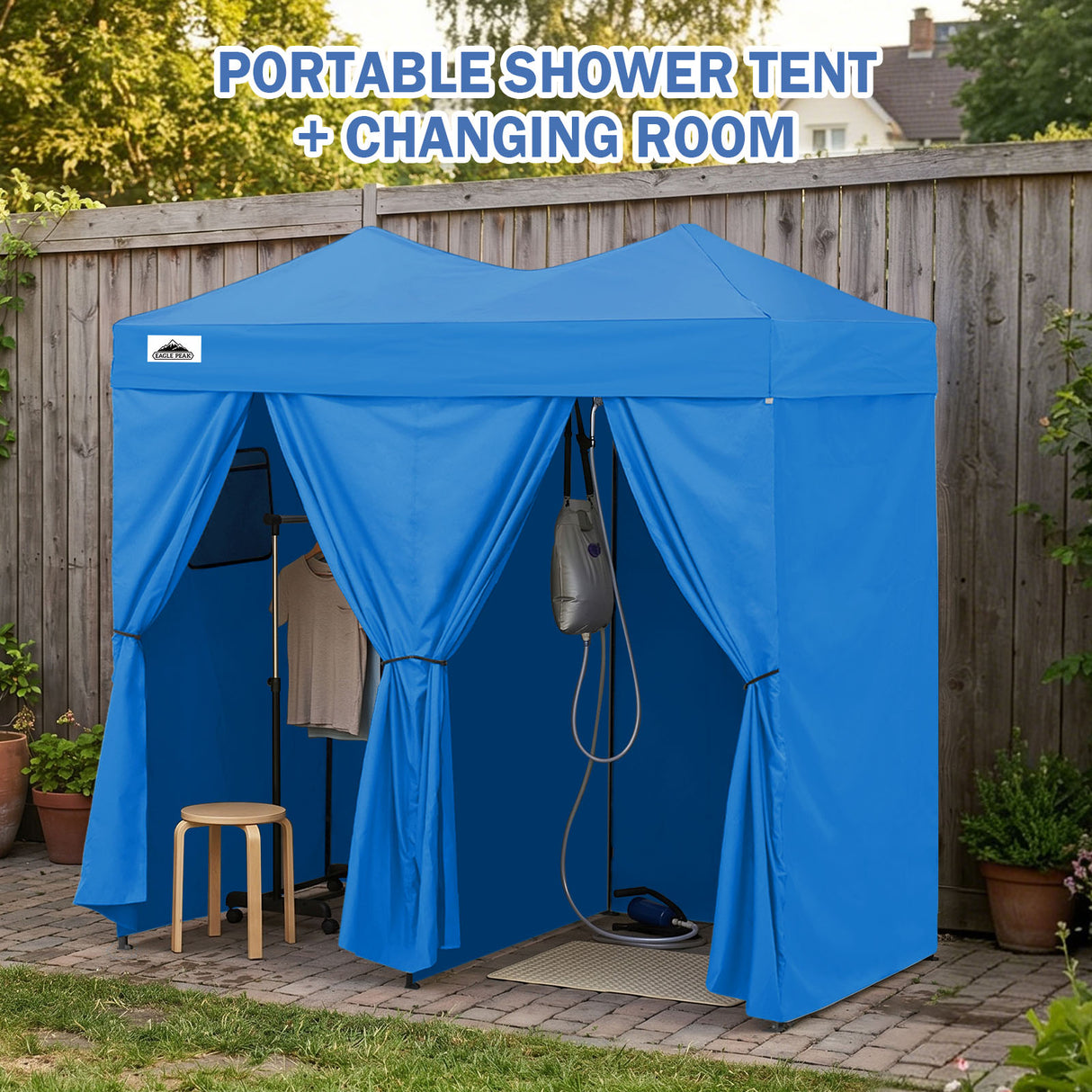 Outdoor Pop Up Changing Room 8x4 ft