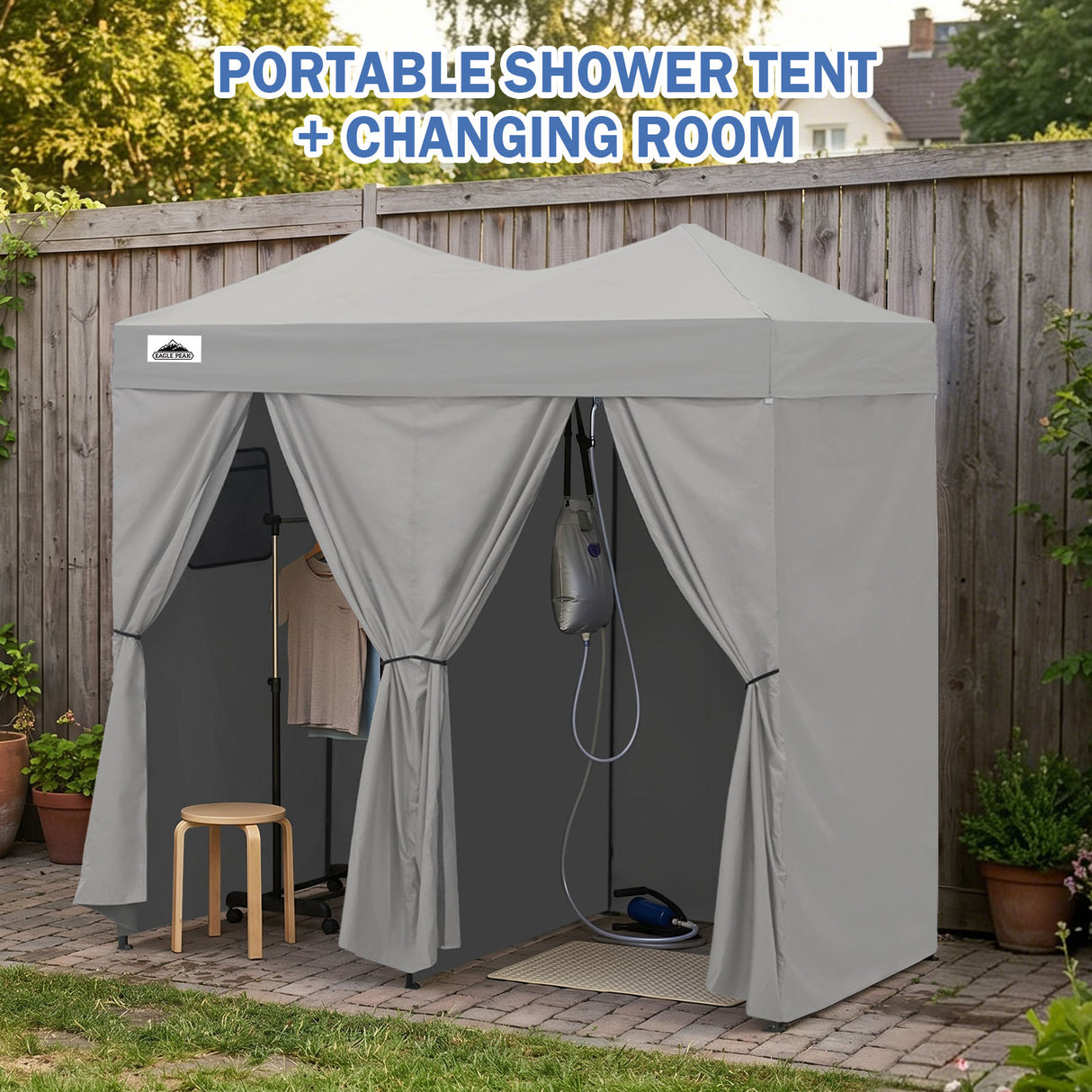 Outdoor Pop Up Changing Room 8x4 ft