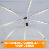 12x12 Pop Up Canopy Tent with 1 Sidewall