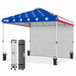 10x10 Commercial Pop up Canopy with 1 Sidewall - Eagle Peak®