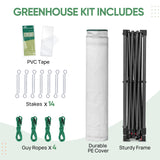 10x10 Easy Setup Pop Up Greenhouse - Eagle Peak®
