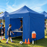10x10 Heavy Duty Pop up Commercial Canopy with Removable Sidewalls - Eagle Peak