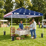 10x10 Pop Up Canopy Tent — Easy Setup with PeakPush™ Center Lock - Eagle Peak®
