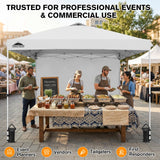 10x10 Pop Up Canopy Tent with 1 Sidewall - Eagle Peak®
