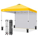 10x10 Pop Up Canopy Tent with 1 Sidewall - Eagle Peak®