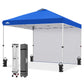 10x10 Pop Up Canopy Tent with 1 Sidewall - Eagle Peak®