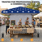 10x10 Pop Up Canopy Tent with 1 Sidewall - Eagle Peak®