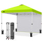 10x10 Pop Up Canopy Tent with 1 Sidewall - Eagle Peak®