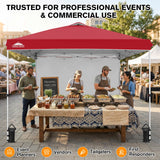 10x10 Pop Up Canopy Tent with 1 Sidewall - Eagle Peak®