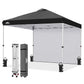 10x10 Pop Up Canopy Tent with 1 Sidewall - Eagle Peak®