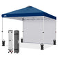 10x10 Pop Up Canopy Tent with 1 Sidewall - Eagle Peak®