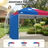 10x10 Pop Up Canopy Tent with 1 Sidewall - Eagle Peak®