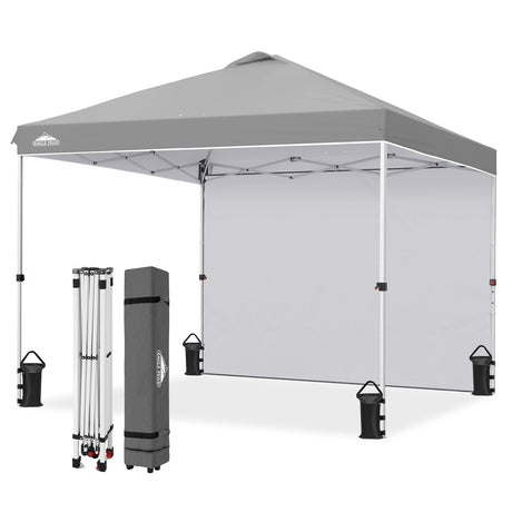 10x10 Pop Up Canopy Tent with 1 Sidewall - Eagle Peak®