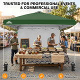 10x10 Pop Up Canopy Tent with 1 Sidewall - Eagle Peak®