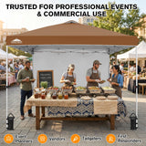 10x10 Pop Up Canopy Tent with 1 Sidewall - Eagle Peak®