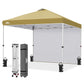 10x10 Pop Up Canopy Tent with 1 Sidewall - Eagle Peak®
