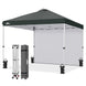 10x10 Pop Up Canopy Tent with 1 Sidewall - Eagle Peak®