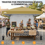 10x10 Pop Up Canopy Tent with 1 Sidewall - Eagle Peak®