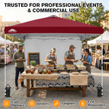 10x10 Pop Up Canopy Tent with 1 Sidewall - Eagle Peak®