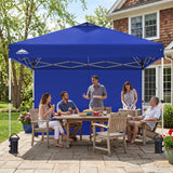 10x10 Pop Up Canopy Tent with One Sidewall - Eagle Peak