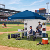 10x10 Pop Up Canopy Tent with Sidewalls & Storage - Eagle Peak®