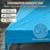 10x10 Slant Leg Easy Setup Pop Up Canopy Tent - Eagle Peak®