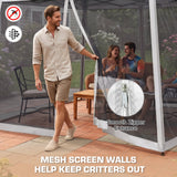 10x10 Slant Leg Easy Setup Pop Up Canopy Tent - Eagle Peak®