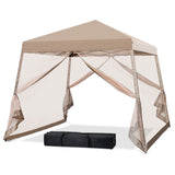 10x10 Slant Leg Easy Setup Pop Up Canopy Tent - Eagle Peak®
