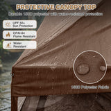 10x10 Slant Leg Easy Setup Pop Up Canopy Tent - Eagle Peak®