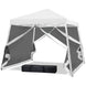 10x10 Slant Leg Easy Setup Pop Up Canopy Tent - Eagle Peak®