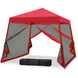 10x10 Slant Leg Easy Setup Pop Up Canopy Tent - Eagle Peak®